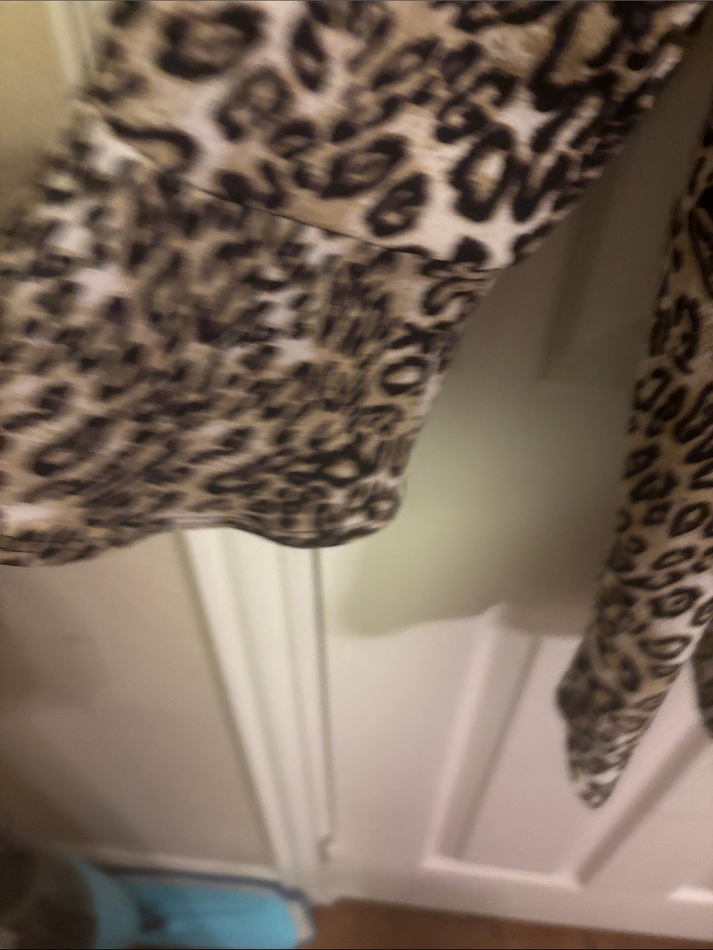 Croft & Barrow Shirt Women's XL 3/4 Sleeve Cheetah Boat Neck Shirt Top - Picture 3 of 7